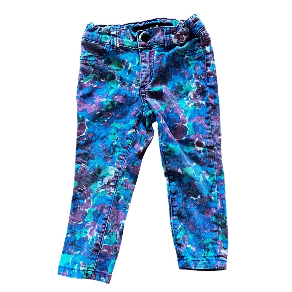 Joe’s Jeans Girls Floral Skinny Jeans Multi-Color 24M